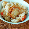 ｊｏｃｏｍｏｍｏｌａ's cooksnap of when they made 炊飯器で簡単ホタテの炊き込みごはん.