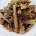 milkeyacy's cooksnap of when they made 【農家のレシピ】たたきゴボウの酢醤油和え.