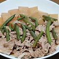 ハーゲンハート's cooksnap of when they made 豚こま大根♪しみじみ大根.