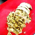 ぽこせん's cooksnap of when they made 鶏むね肉レンジでチン♪イタリアンハーブ香.
