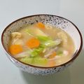 キンプリ's cooksnap of when they made 甘酒入りのお味噌汁♡.