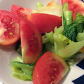 ベティ３'s cooksnap of when they made 小松菜とトマトのお浸し☆.