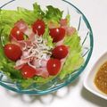 もぐ・ω・くま's cooksnap of when they made しらすとベーコンのサラダ.