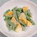 ♡ともりん's cooksnap of when they made スナップえんどうと玉子のマスマヨサラダ.