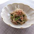 シビシビさん's cooksnap of when they made 時短！えのき・ハム・ピーマンポン酢和え♬.