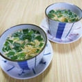 ＠迷子＠'s cooksnap of when they made レンジで簡単！にらの茶碗蒸し♪.