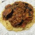 ♡ゆみこママ♡'s cooksnap of when they made なすのミートソースパスタ.