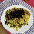 クック49L4Ho☆'s cooksnap of when they made 和風おろし唐揚げパスタ.
