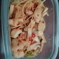 あんこだよ。's cooksnap of when they made 冷凍シーフードと冷凍野菜のトマトパスタ.