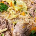 Barbie-m's cooksnap of when they made 牛肉と新玉ねぎの春雨チャプチェ.