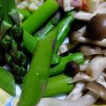 クック00Q0QZ☆'s cooksnap of when they made 簡単きのことアスパラのホットサラダ.