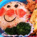 ましゆい's cooksnap of when they made 完食アンパンマンと大好きおかずのキャラ弁.