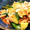 クリーピングタイム☆'s cooksnap of when they made きゅうりと豚肉のキムチ炒め.