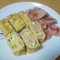 1072gou's cooksnap of when they made お弁当✿魚肉ソーセージと青海苔の卵焼き♡.
