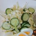 G_Yossan's cooksnap of when they made キャベツときゅうりのごまドレ和え.