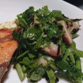 etsukoooo's cooksnap of when they made クレソンのサラダ〜タコと塩昆布男子ごはん.