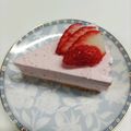 homemademm's cooksnap of when they made 簡単!いちごの春色レアチーズケーキ.