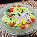 料理男子部🍻's cooksnap of when they made スモークチキンのマリネサラダ.