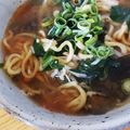 ブランシュkuu's cooksnap of when they made 1人ランチ〜即席味噌汁で味噌ラーメン！.