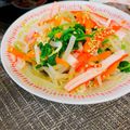 へい♡ゆー♡'s cooksnap of when they made ほうれん草ともやし 人参のお浸し.