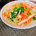 へい♡ゆー♡'s cooksnap of when they made ほうれん草ともやし 人参のお浸し.