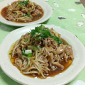 赤い電話's cooksnap of when they made 超簡単☆もやしと豚小間切れの炒め物　.