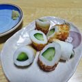 まる゜'s cooksnap of when they made ちくわにきゅうり巻き.