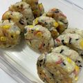 のんたんママ★'s cooksnap of when they made 枝豆とカニカマと豆腐のフワッはんぺん焼き.
