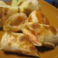 紅葉ｙ's cooksnap of when they made 焼き春巻き❤in餅・明太・チーズ.