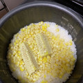 しーちゃん！！'s cooksnap of when they made 芯も一緒に！簡単♫とうもろこしご飯☆.