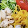 おししょうさん's cooksnap of when they made 超簡単！絶品ささみの蒸し鶏！棒棒鶏などに.