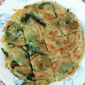 まん丸みかリン's cooksnap of when they made 新たまねぎとニラの宗田節チヂミ.