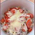 ☆３匹の子ぶた☆'s cooksnap of when they made トローリチーズウインナのゆかりご飯.