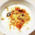ダリア☆'s cooksnap of when they made プレーンヨーグルトにきな粉と黒蜜プラス！.