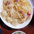 ★ちークック★'s cooksnap of when they made じゃが芋とベーコンのクリームパスタ.