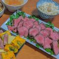 トクライ's cooksnap of when they made 牛たたき～味噌漬け～.