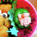 クックS2N1B2☆'s cooksnap of when they made お弁当に簡単！可愛いおかず♡ピーマンお花.