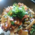 ＭＡＹＯＭＡＹＯ　's cooksnap of when they made 豚肉と大根のあんかけ焼きそば.