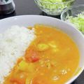 k_komagome's cooksnap of when they made エビとトマトの無水カレー.