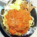 おくみの's cooksnap of when they made ★簡単！残りのカレーで＊カレーパスタ＊♪.