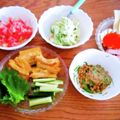 Ryuosuwari's cooksnap of when they made 手巻き寿司♪3月のライオン川本家の食卓①.