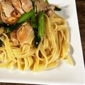 カズ形33's cooksnap of when they made 簡単☆お手軽ガリバタチキンパスタ♩.