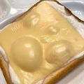 レインボーライス's cooksnap of when they made ヨーグルトとチーズのトースト.