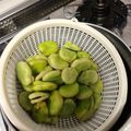 momorin★'s cooksnap of when they made そら豆の茹で方～娘へ～.