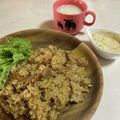 papikun's cooksnap of when they made あと混ぜカレーピラフ.