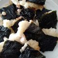 みきんこ✿'s cooksnap of when they made 包丁要らず＊長芋と海老の磯辺落とし焼き＊.