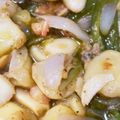 なりのり１３'s cooksnap of when they made 《カラフル芋》シーフードアヒージョ.