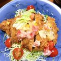 ｊ爺ｊ's cooksnap of when they made 豚カツのサラダ仕立て☆病みつきレモンタレ.