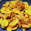 まさかんちゃん's cooksnap of when they made ズッキーニと豚肉の卵炒め.