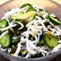 ぴ〜すけ✿'s cooksnap of when they made ☆しらす･きゅうり･わかめの酢の物☆.